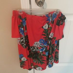 Vince camuto strapless top